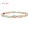 Natural Amethysts Bracelets For Women Men Loss Weight Body Cure Stretch Bracelet Tiger Eye Bloodstone Crystal Yoga Jewelry Gift