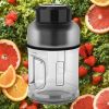 Explosive 1.5L Large-capacity Juicer Cup USB Rechargeable Juicer Portable Water Cup Shaker Cup Juice Cup For Fitness